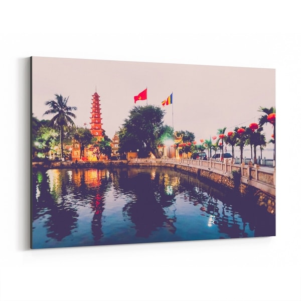 Noir Gallery Hanoi Vietnam Architecture Photo Canvas Wall Art Print