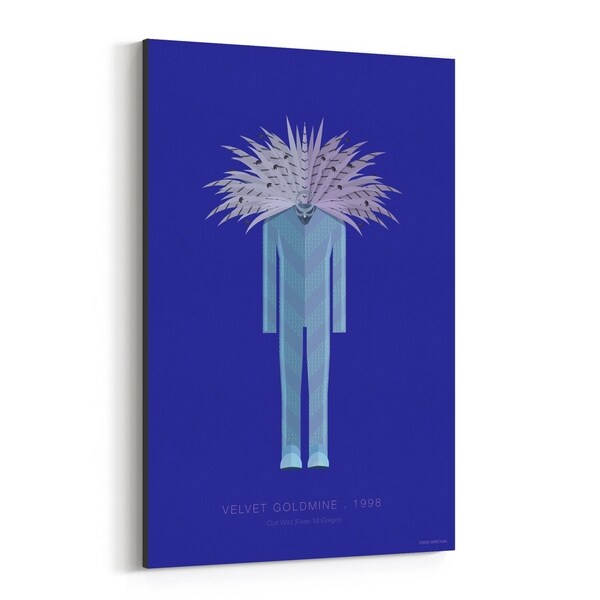 Noir Gallery Velvet Goldmine Movie TV Illustration Canvas Wall Art Print
