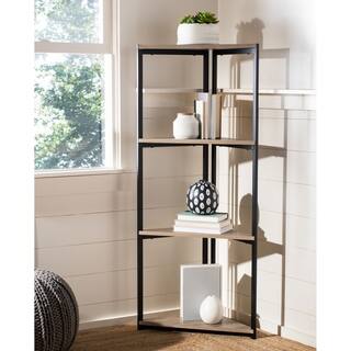 Safavieh Logan 4 Tier Corner Bookshelf - 16.5" x 16.5" x 55"