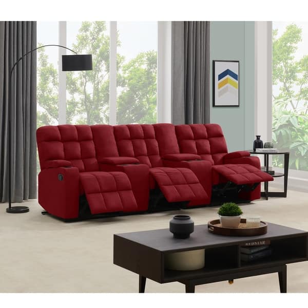 Copper Grove Bielefeld 3 Seat Recliner Sofa with Power Storage Consoles - Bed Bath & Beyond