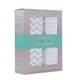 preview thumbnail 3 of 1, Crib Sheet Set Jersey Cotton 2 Pack - Grey