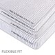 preview thumbnail 2 of 3, Waterproof Pack N Play Crib Sheet Set-Jersey Cotton 2 Pack -Taupe
