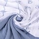 preview thumbnail 4 of 3, Cotton Muslin Swaddle Blanket 3 Pack - Blue Nautical Print - N/A