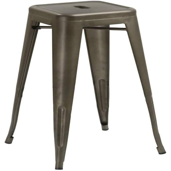 Shop 18 Inches Stackable Industrial Distressed Bronze