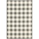 preview thumbnail 58 of 63, The Gray Barn Told Gait Indoor/Outdoor Gingham Check Area Rug 3'7" x 5'6" - Grey