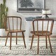 Lifestorey Farmhouse Wood Chair (Set of 2) - Thumbnail 0