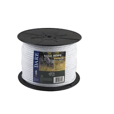 Dare Products Electric Fence Wire 600 ft White