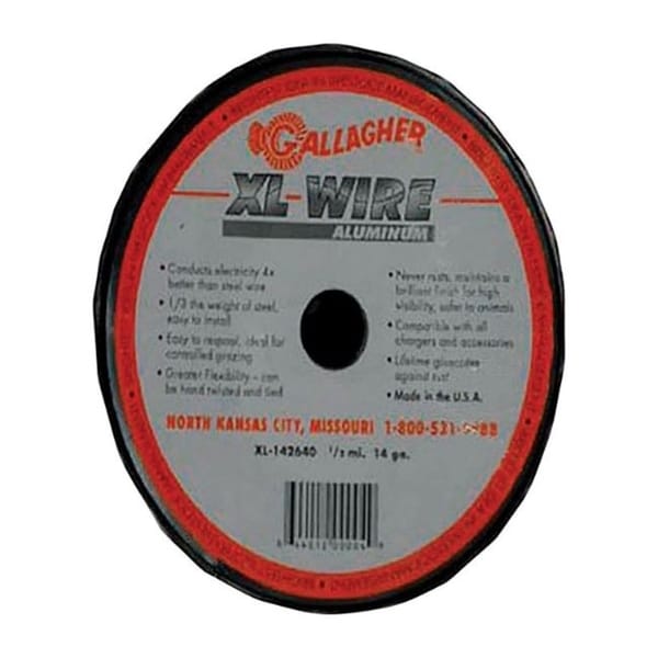Gallagher Electric Electric Fence Wire 1/2 mi. Silver