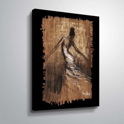 "Graceful Motion III" Gallery Wrapped Canvas