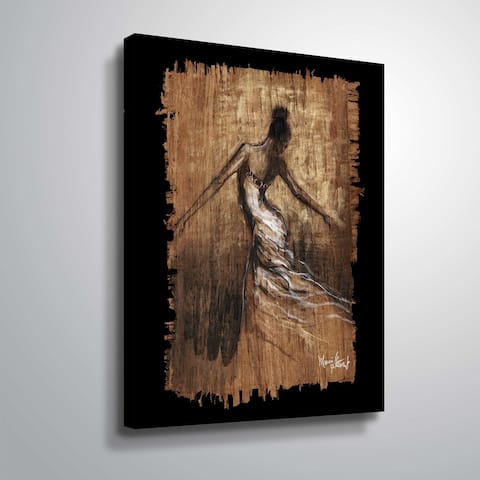 "Graceful Motion III" Gallery Wrapped Canvas