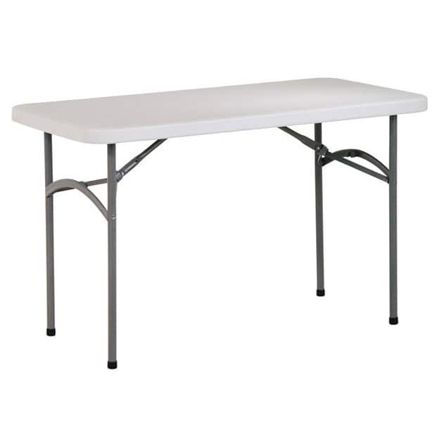 Office Star 4-foot Resin Table - N/A