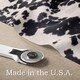preview thumbnail 4 of 2, Glenna Jean Crib Skirt, Nursery Crib Bedding Skirt Cow, Black and White - N/A