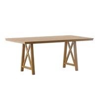 Hillpointe Rectangular Two-Tone Dining Table  by iNSPIRE Q Classic