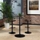 OFM 161 Collection Industrial Modern 33" to 42" Height Adjustable Pub Table - Thumbnail 3