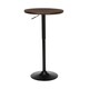 OFM 161 Collection Industrial Modern 33" to 42" Height Adjustable Pub Table - Thumbnail 1