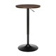 OFM 161 Collection Industrial Modern 33" to 42" Height Adjustable Pub Table - Thumbnail 2