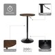 OFM 161 Collection Industrial Modern 33" to 42" Height Adjustable Pub Table - Thumbnail 17