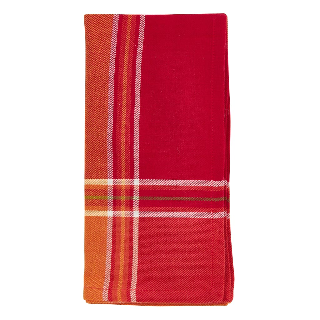 Pumpkin and Leaf Jacquard Napkins (Set of 4)