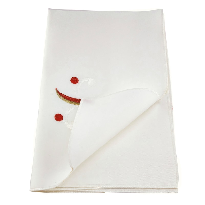 Holiday Flourish Christmas Napkins (Set of 4)