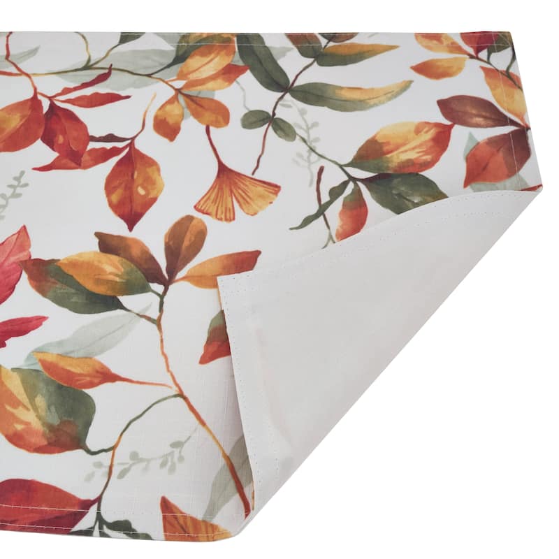 Placemats With Fall Leaf Design (Set of 4)