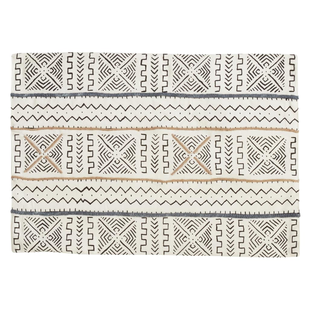 Light Mud Cloth Placemats (Set of 4)
