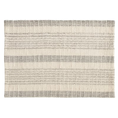 Striped Woven Cotton Table Placemats (Set of 4)