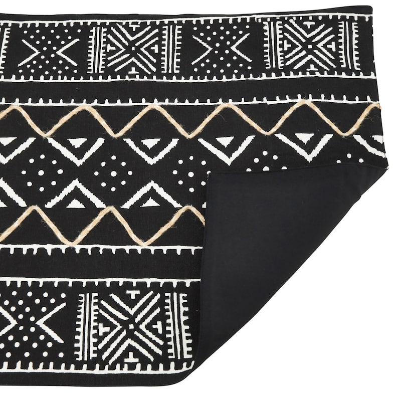 Placemats With Mud Cloth Design (Set of 4)