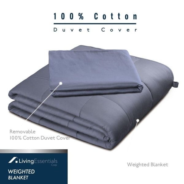 Weighted blanket discount duvet cover 48x72