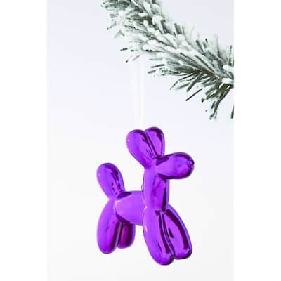 Interior Illusions Plus Holiday Ceramic Dog - 3.25" tall (6 Pack)