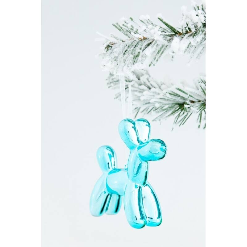 Interior Illusions Plus Holiday Ceramic Dog - 3.25" tall (6 Pack)