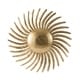 Shop Gold 32-inch Spiraling Sunburst Wall Décor - On Sale - Overstock ...