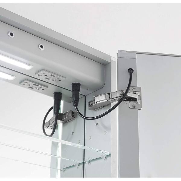 Shop Aquadom Signature Royale Led Medicine Cabinet 48in X 30in X 5in Overstock 29663906