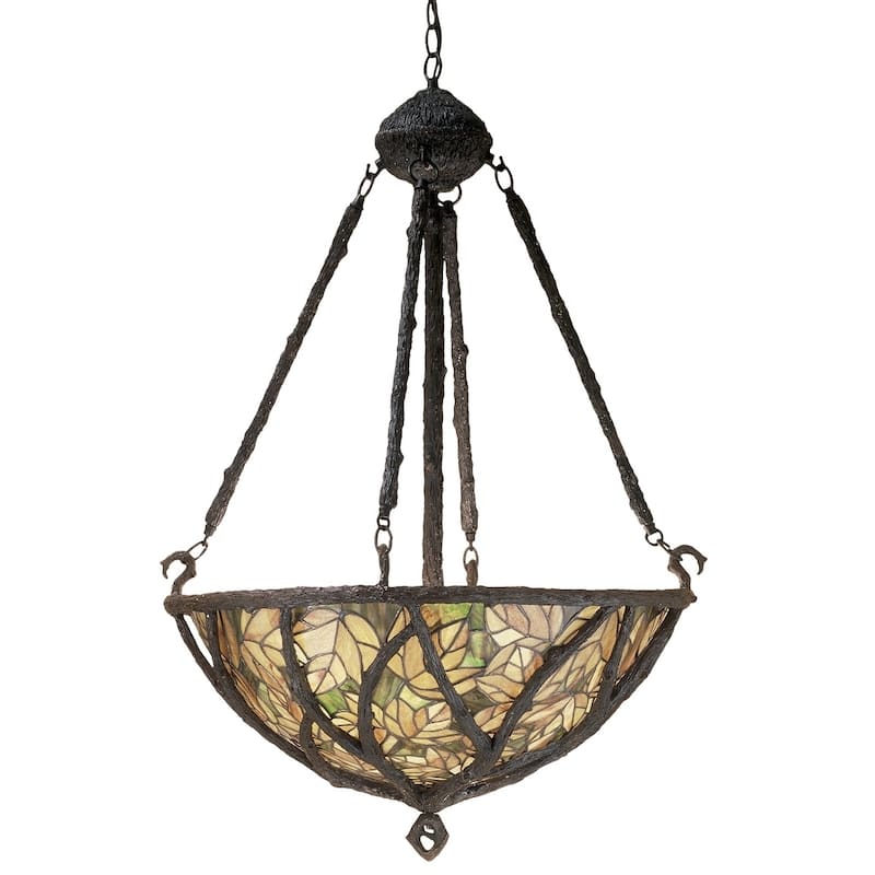 24" Wide Branches Inverted Pendant