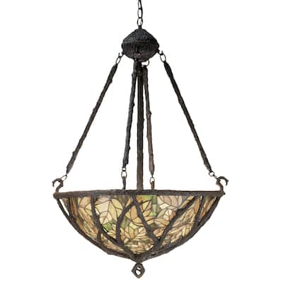 24" Wide Branches Inverted Pendant