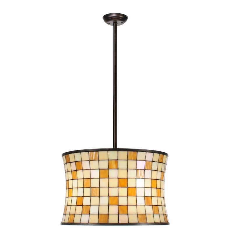 20"W Hilton Barrel Pendant