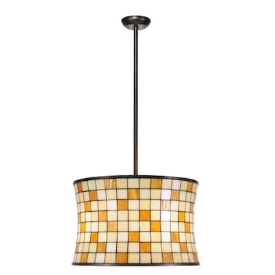 20"W Hilton Barrel Pendant