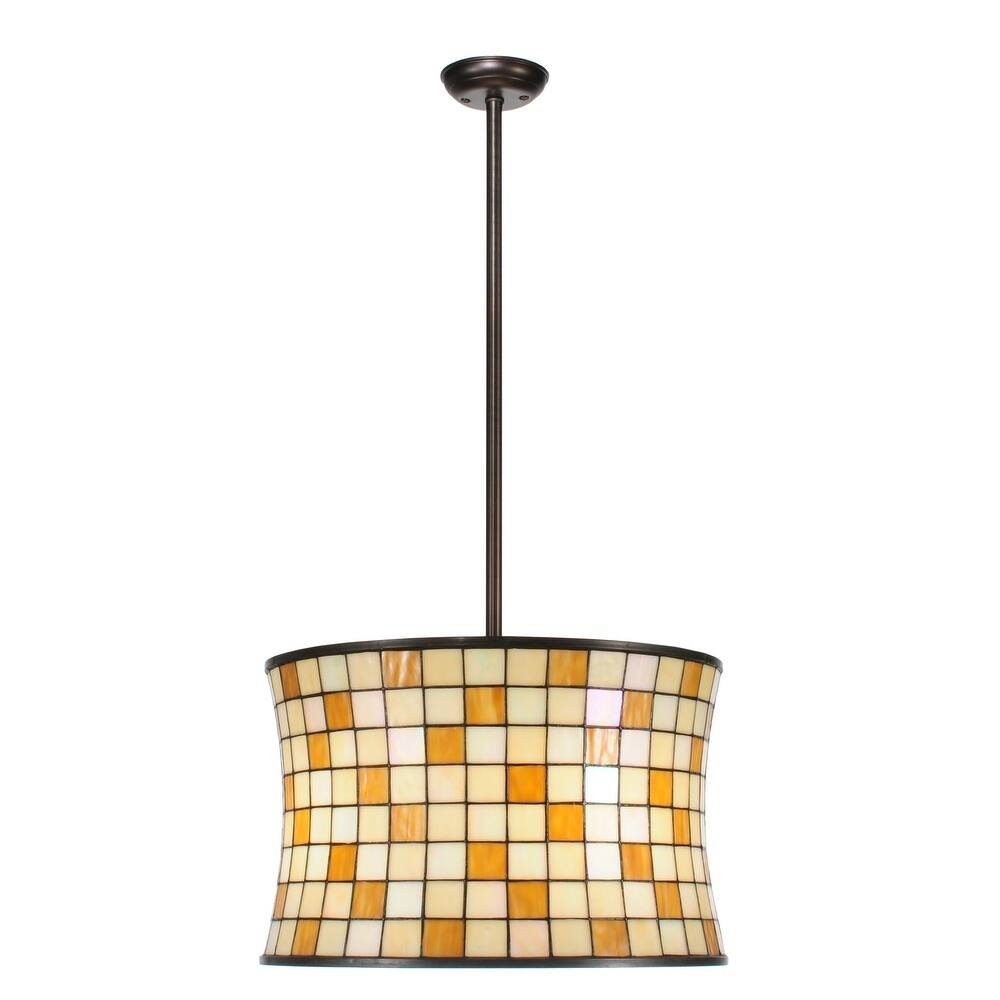 20"W Hilton Barrel Pendant