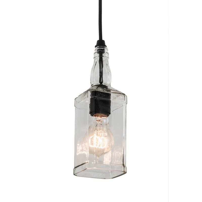 3.25"W Whiskey Bottle Mini Pendant
