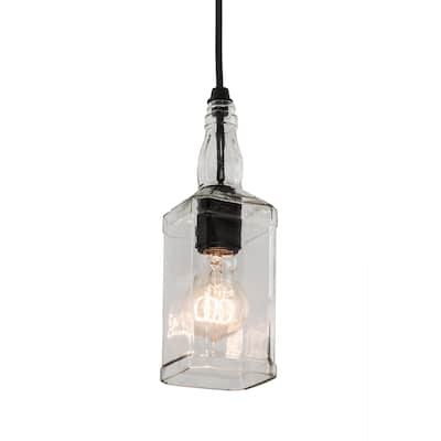 3.25"W Whiskey Bottle Mini Pendant