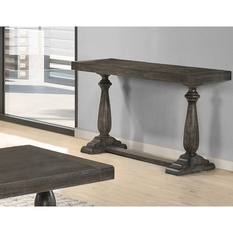Best Master Furniture Rustic Rectangular Sofa Table