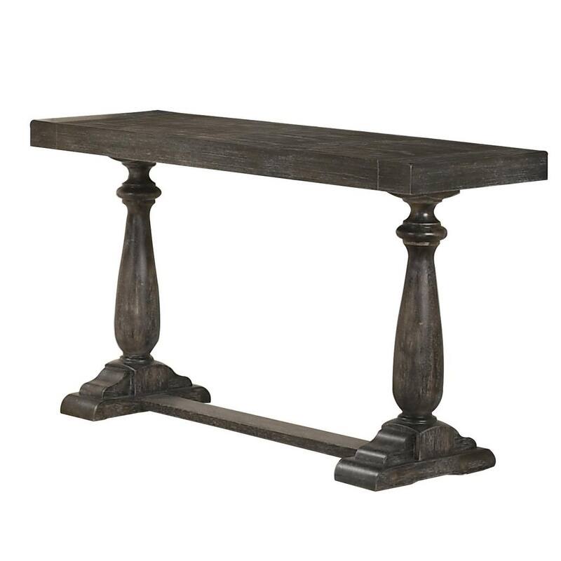 Best Master Furniture Rustic Rectangular Sofa Table