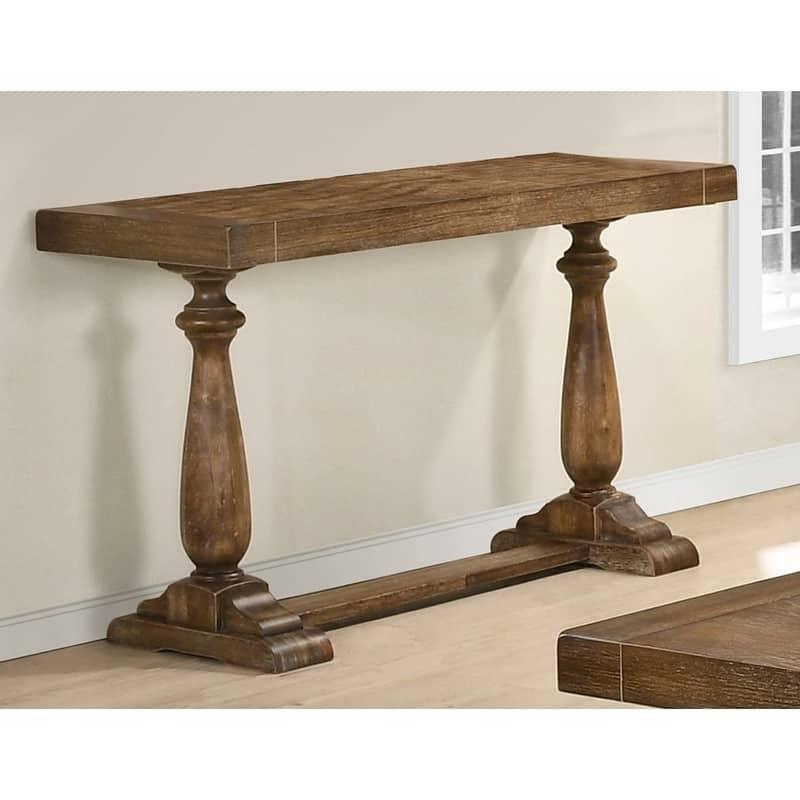 Best Master Furniture Rustic Rectangular Sofa Table