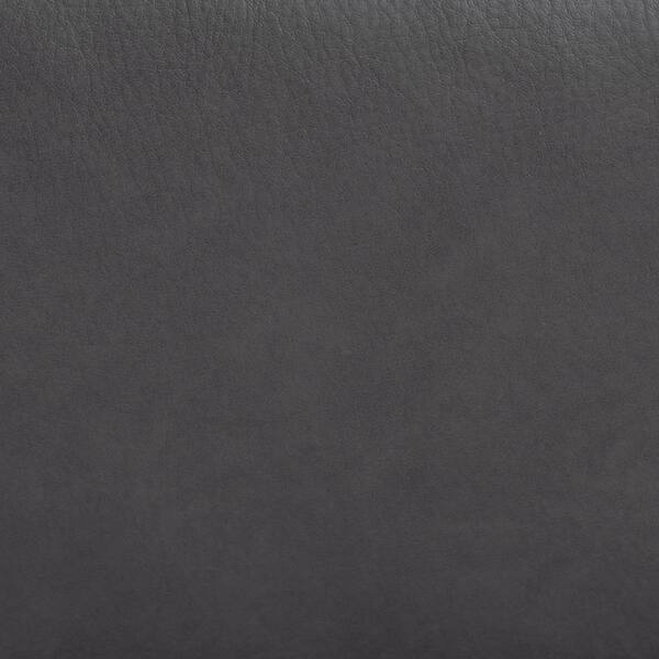 Evans Grey Top Grain Leather Power Reclining Tufted Sofa and Two Chair