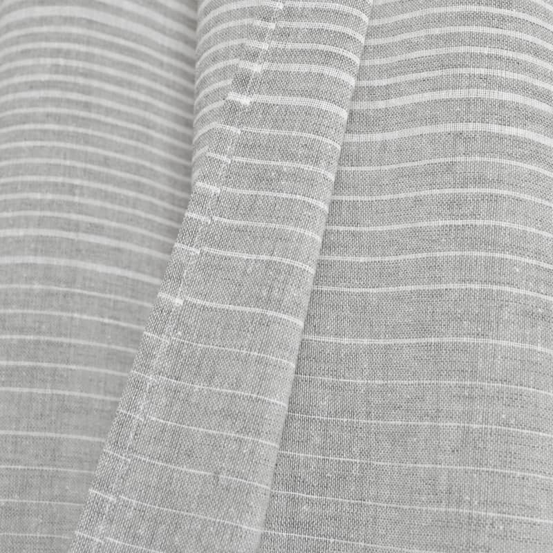 Lush Decor Ombre Stripe Grommet Sheer Window Curtain Panel Pair - 84" x 38" - 84" x 38"