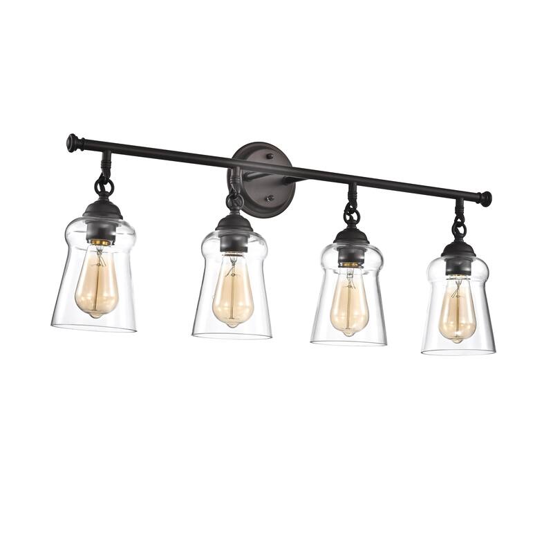 Copper Grove Bixessarri 4-light Oil-rubbed Bronze Bath/Vanity Fixture