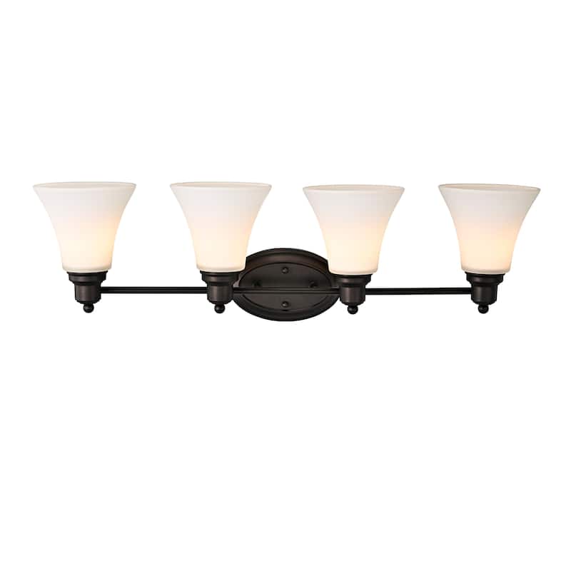 Copper Grove Auvinya 4-light Oil-rubbed Bronze Bath/Vanity Fixture