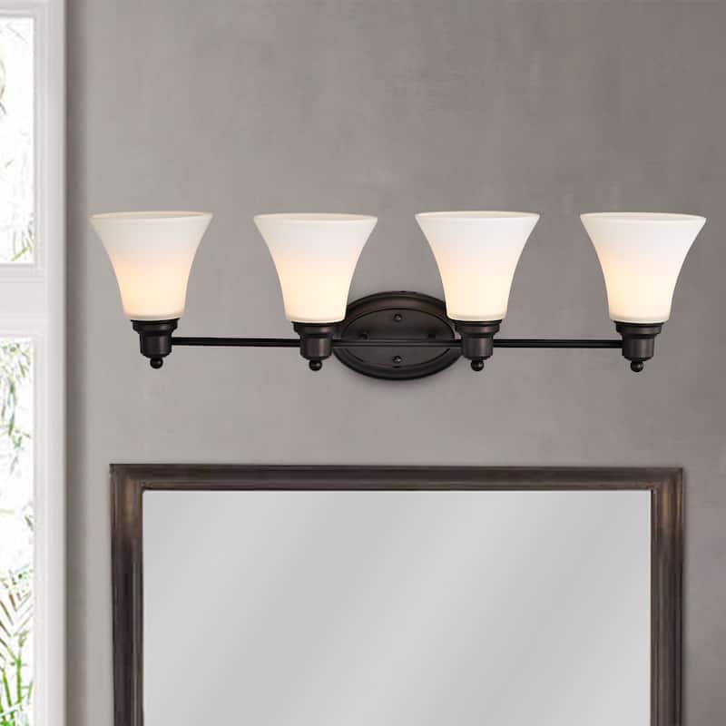 Copper Grove Auvinya 4-light Oil-rubbed Bronze Bath/Vanity Fixture