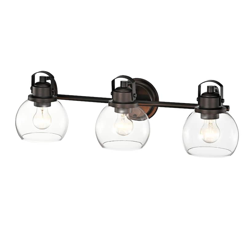 Copper Grove Pui 3-light Oil-rubbed Bronze Bath/Vanity Fixture