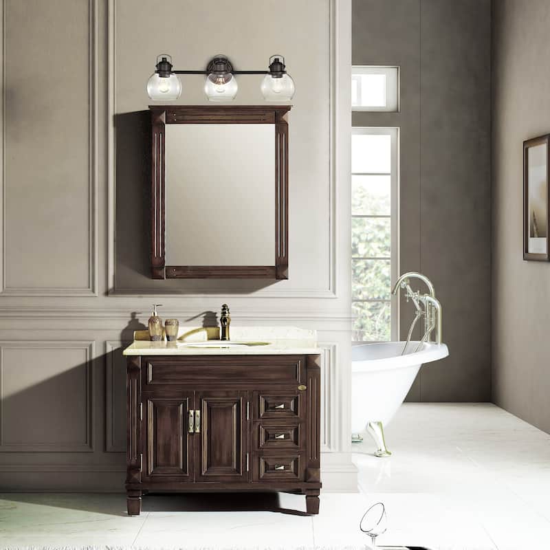 Copper Grove Pui 3-light Oil-rubbed Bronze Bath/Vanity Fixture