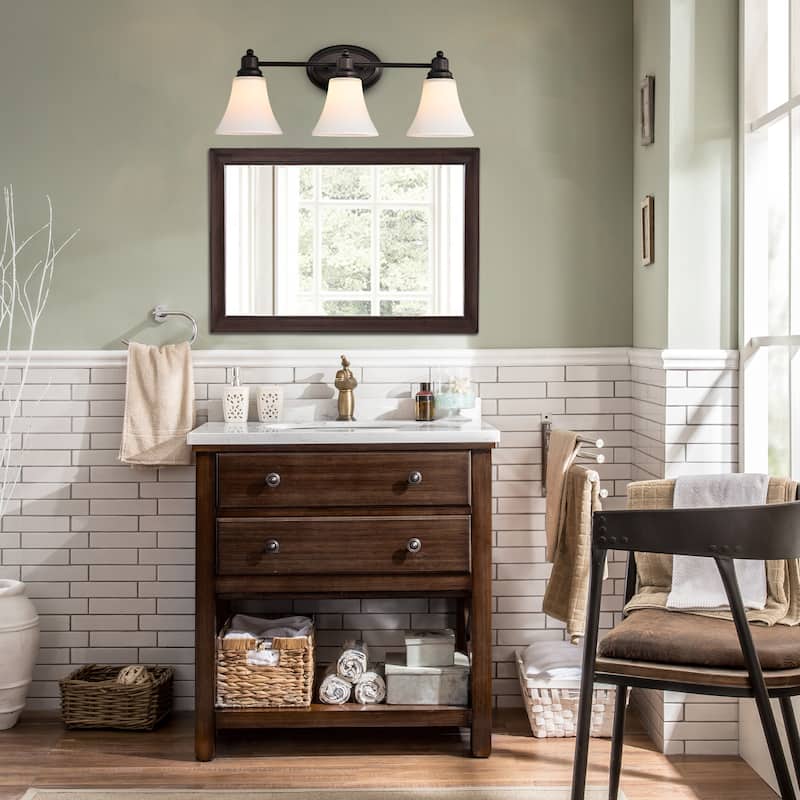 Copper Grove Sispony 3-light Oil-rubbed Bronze Bath/Vanity Fixture